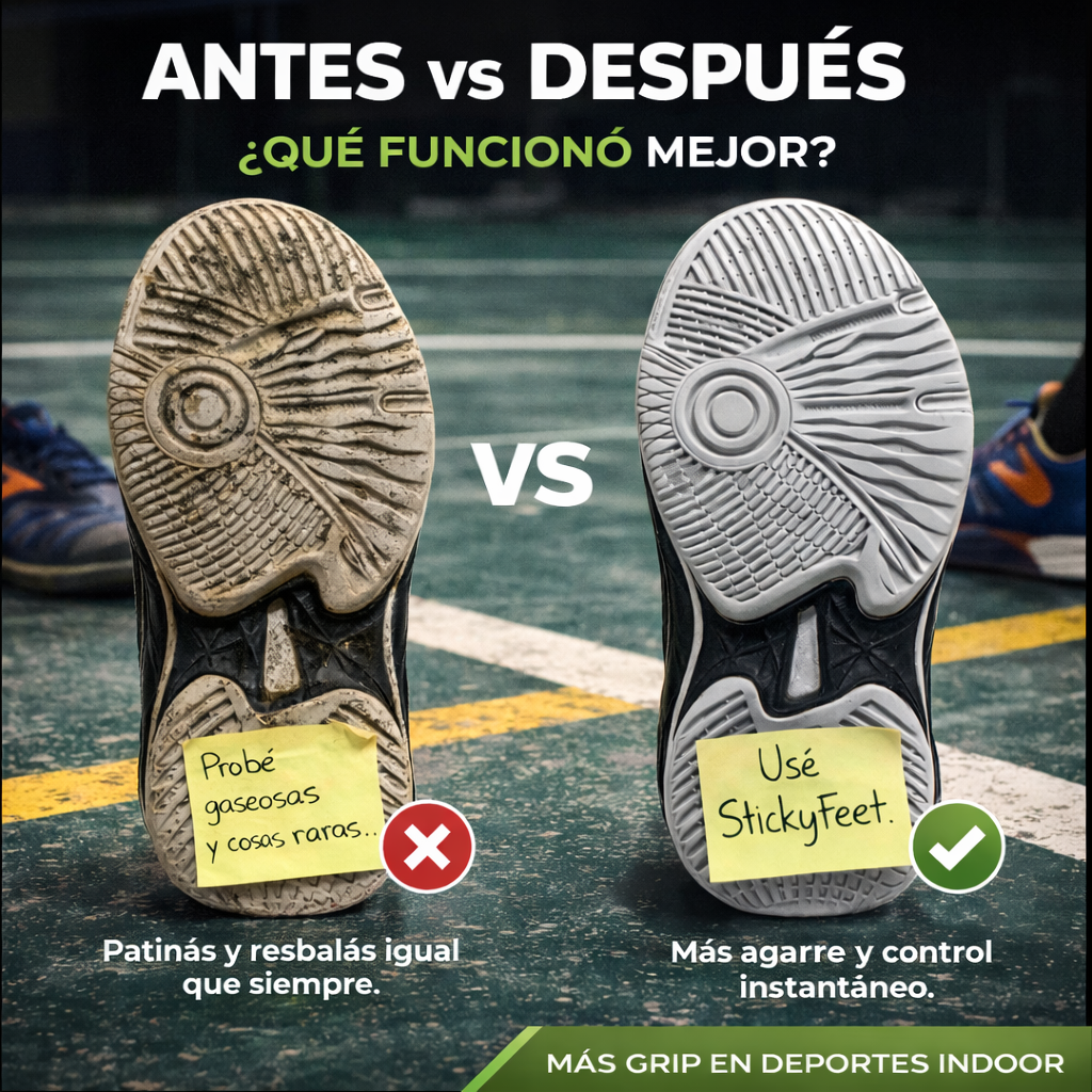 STICKY FEET – EVITA RESBALONES EN FUTSAL